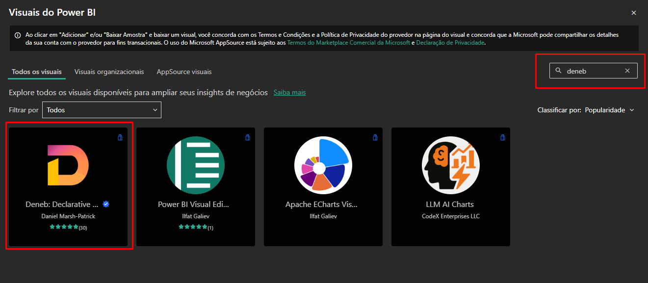 Power BI Desktop interface