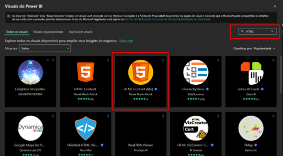 Power BI Desktop interface