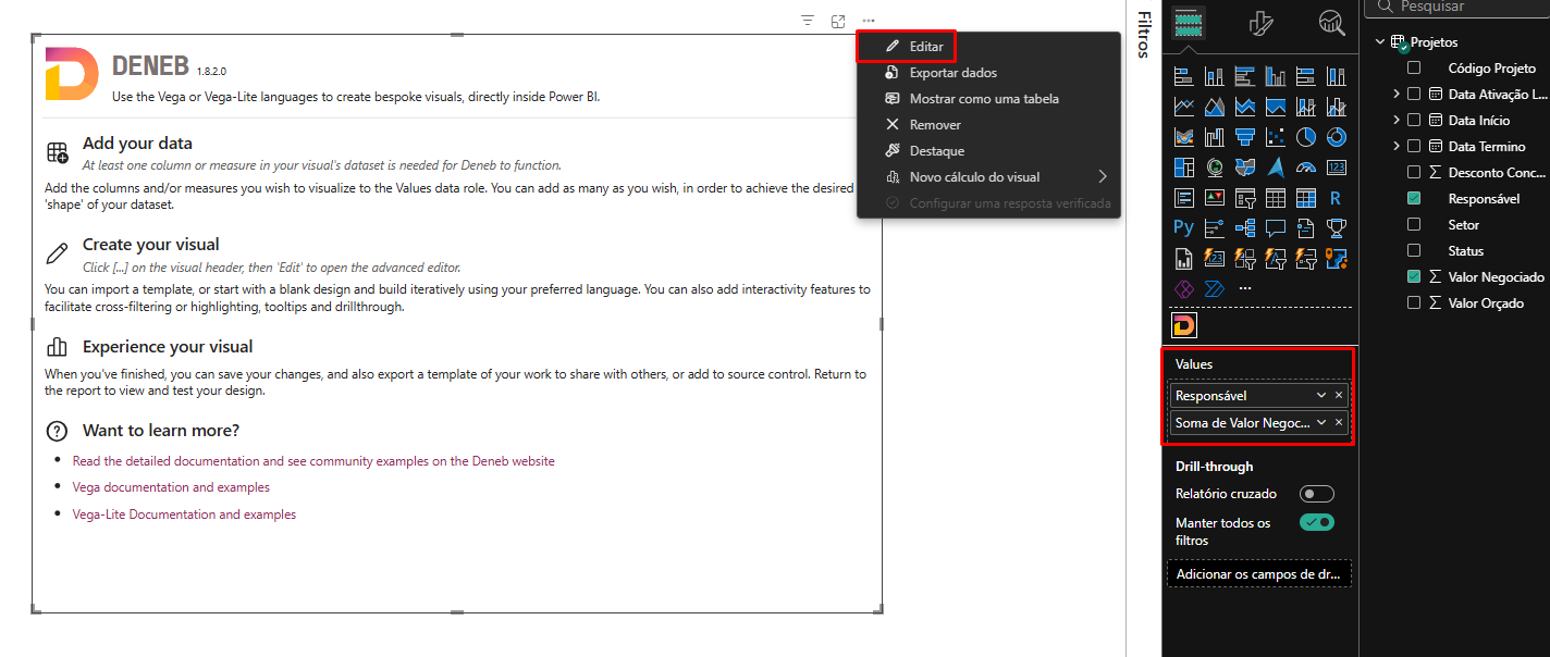 Power BI Desktop interface